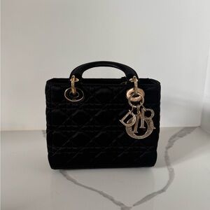 Small Satin Lady Dior